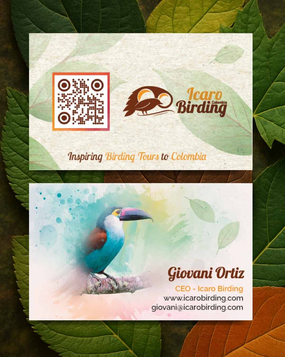 tarjeta personal turismo neurekas